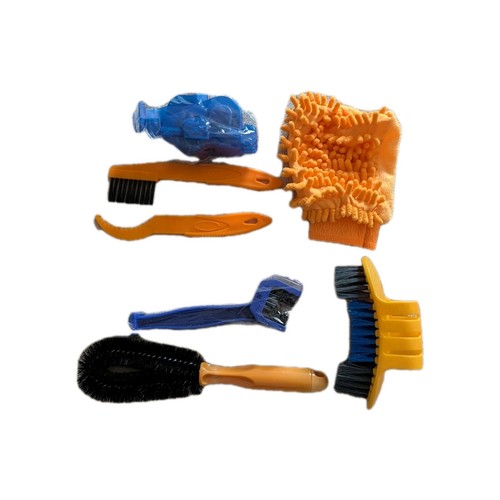 Piece bicycle cleaning kit - 8,